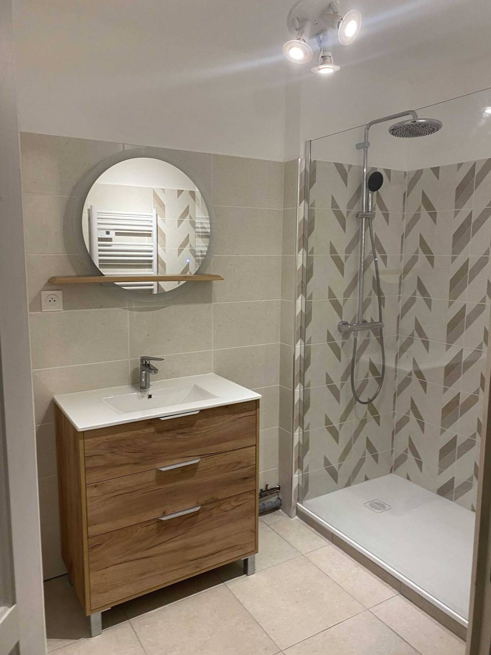 Chantier de salle de bain à Montluçon (1)